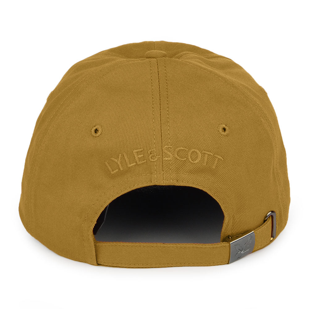 Gorra de béisbol Vintage de Lyle & Scott - Caramelo