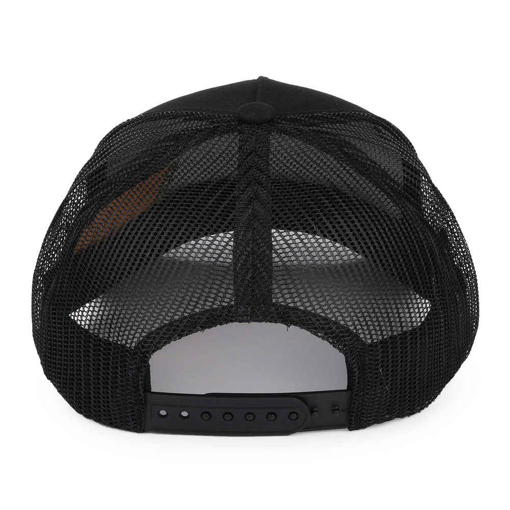Gorra Trucker Alpha Block NetPlus MP de Brixton - Negro