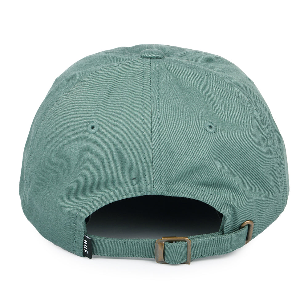 Gorra de béisbol Mini Triple Triangle visera curvada de HUF - Salvia