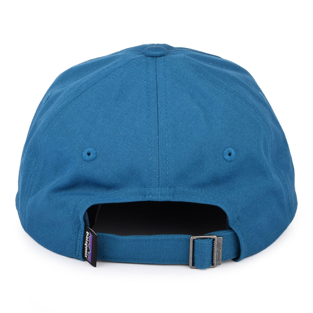 Gorra de béisbol P-6 Label de algodón orgánico de Patagonia - Verde Azulado