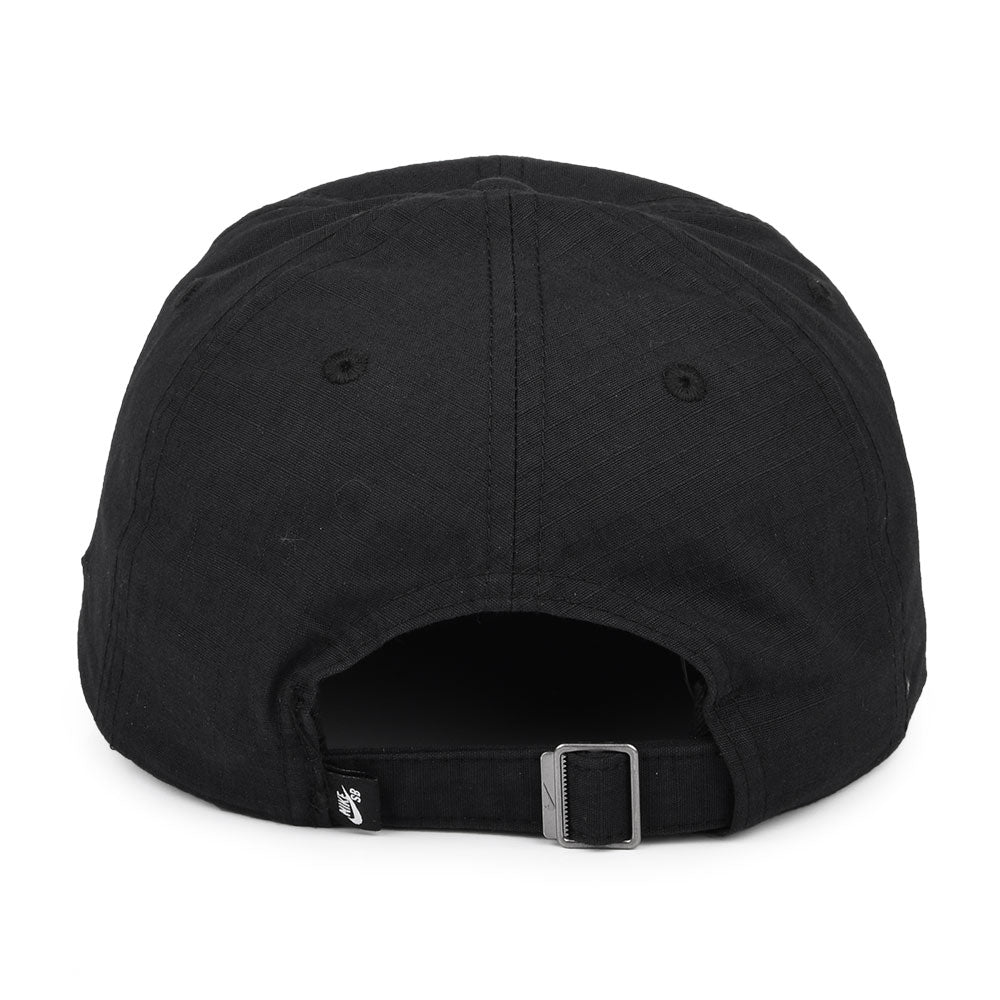 Gorra de béisbol H86 Visera plana de Nike SB - Negro