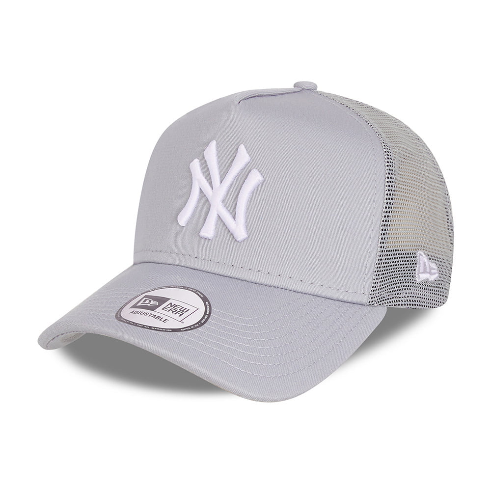 Gorra Trucker MLB Tonal Mesh New York Yankees de New Era - Gris