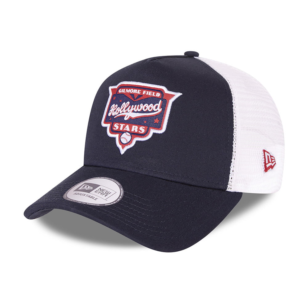 Gorra Trucker A-Frame Minor League Patch Hollywood Stars de New Era - Azul Marino