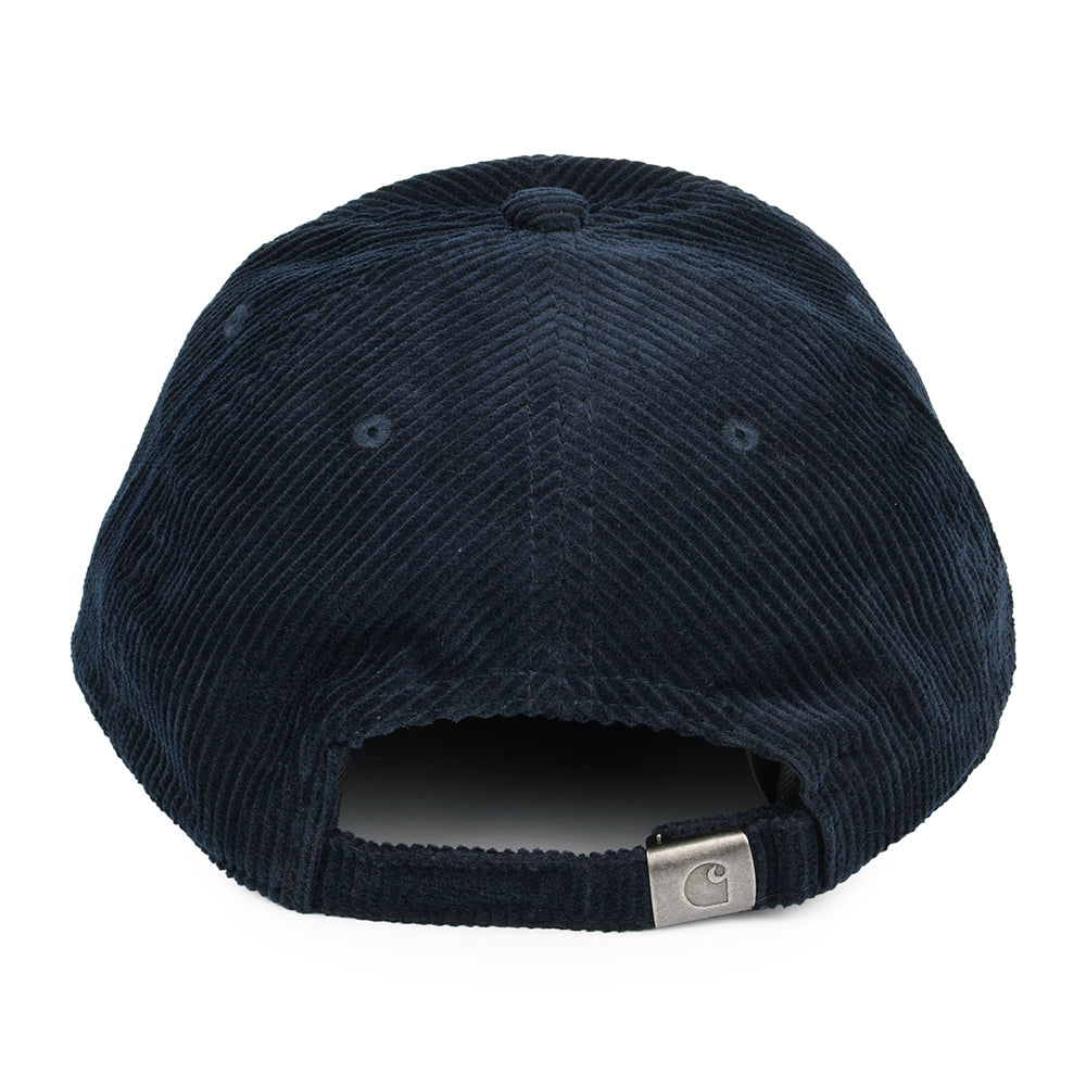 Gorra de béisbol Harlem de pana de Carhartt WIP - Azul Marino-Azul