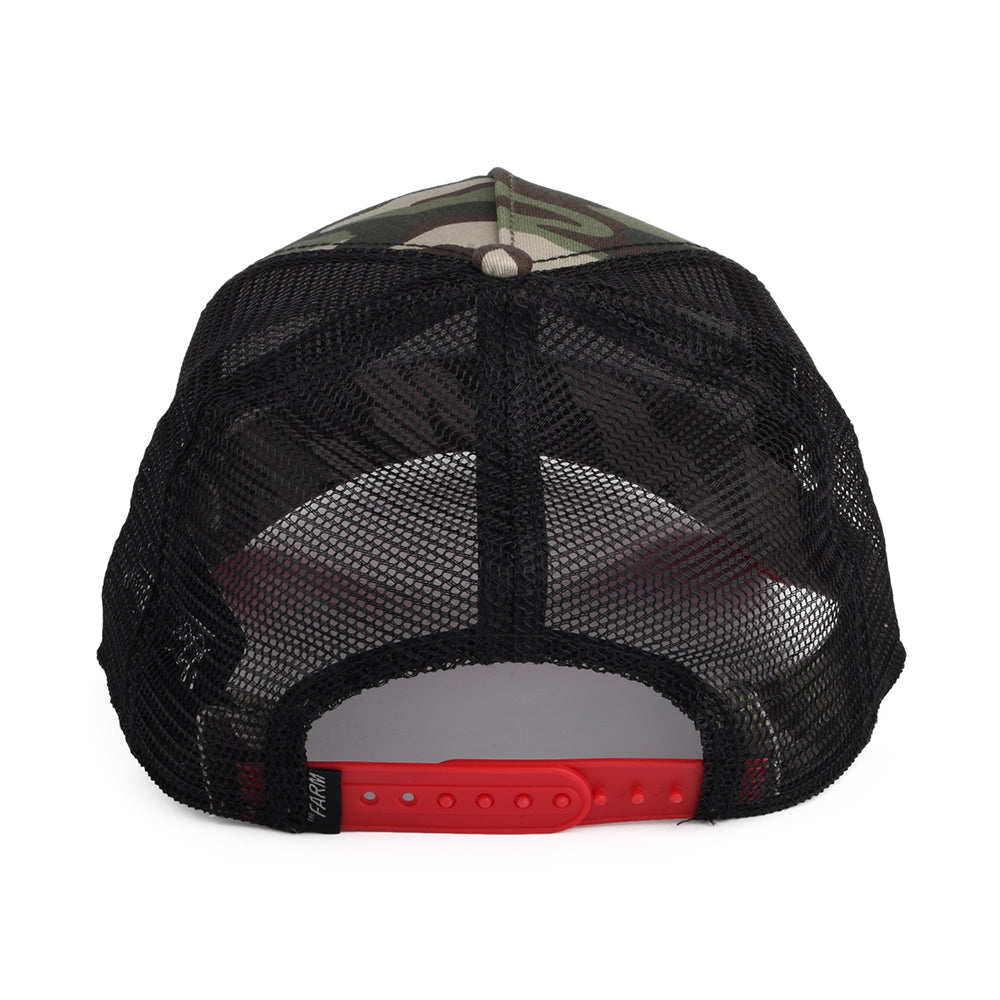Gorra Trucker Cock de Goorin - Camuflaje
