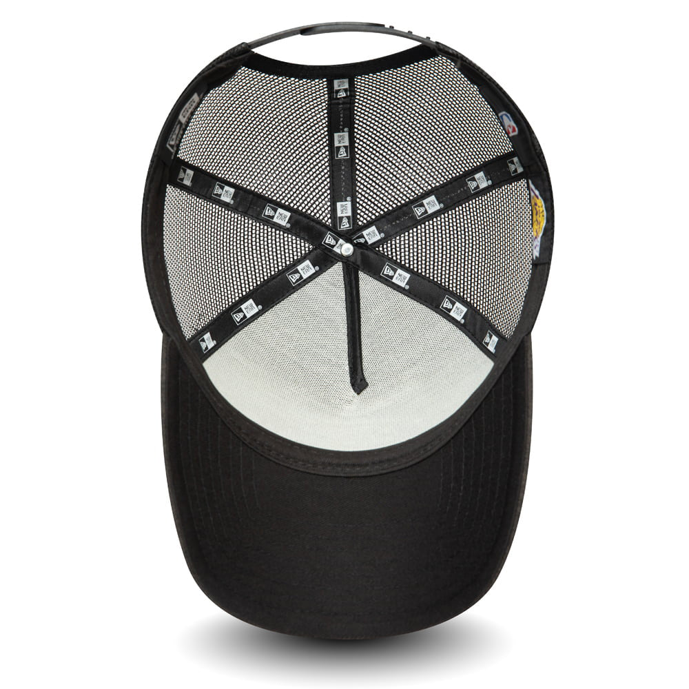 Gorra Trucker 9FORTY A-Frame NBA Shadow Tech L.A. Lakers de New Era - Negro