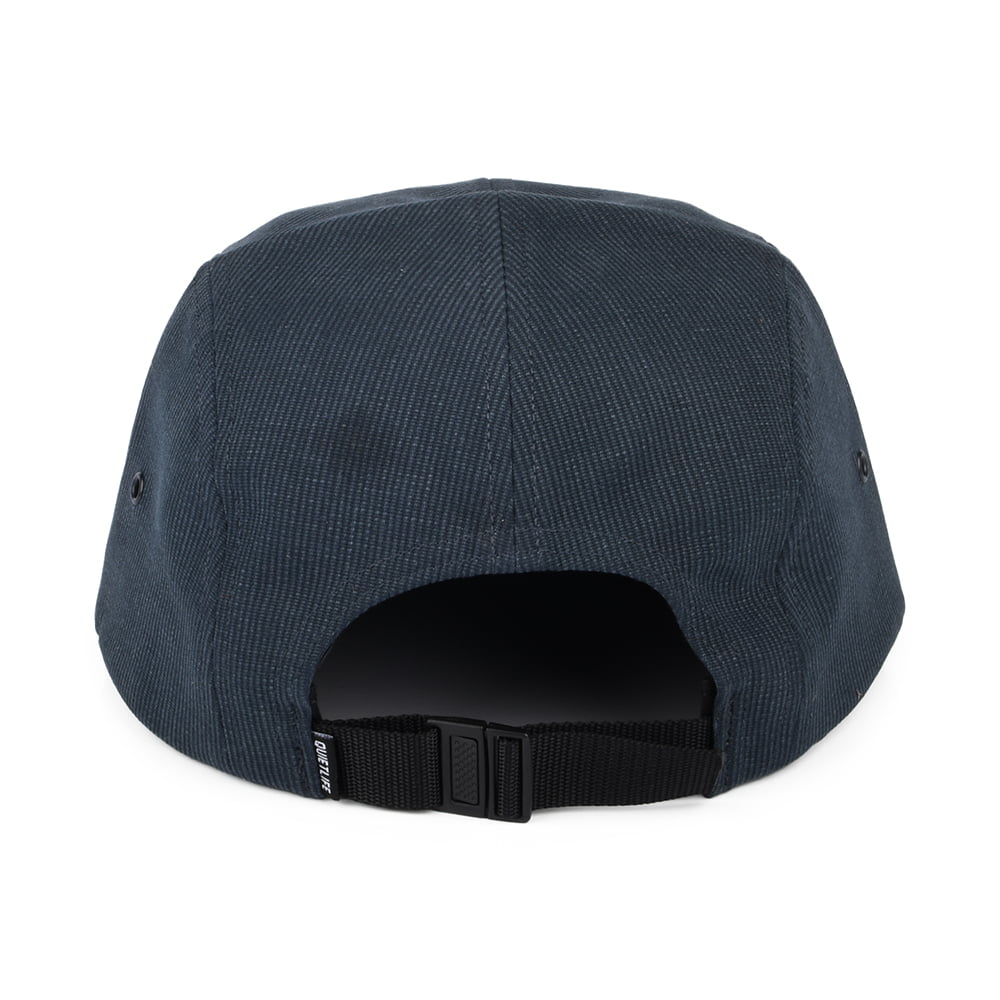 Gorra 5 paneles Cord Combo de The Quiet Life - Azul Marino-Negro