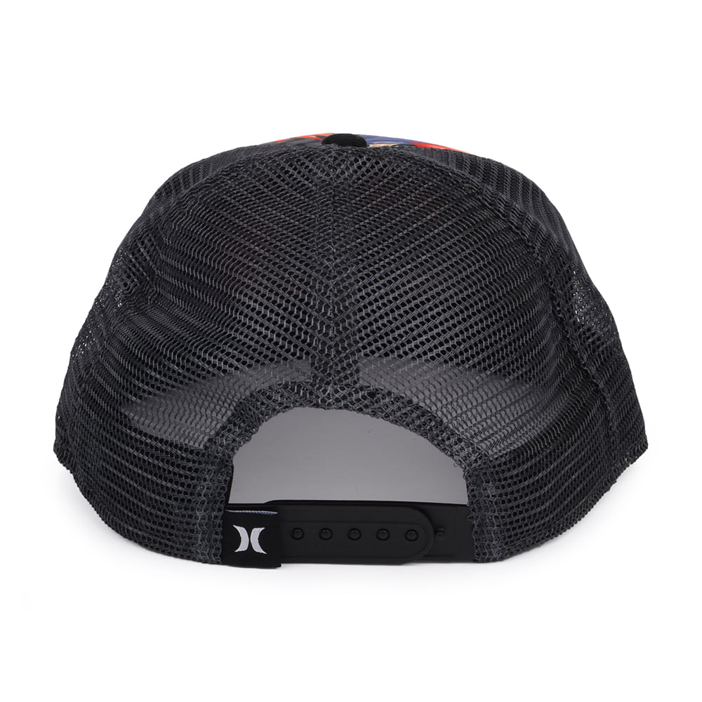 Gorra Trucker Balboa de Hurley - Negro-Floral