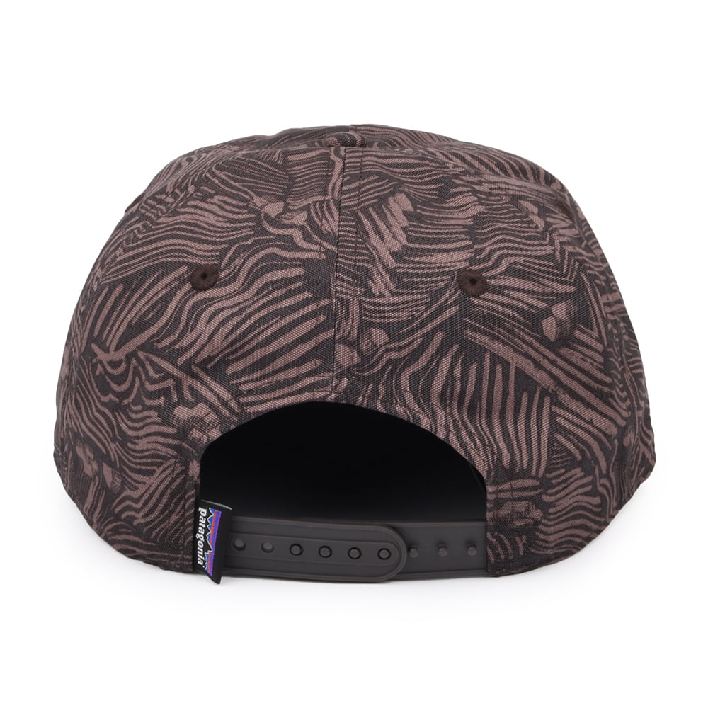 Gorra de béisbol Alpine Icon Funfarer de algodón orgánico de Patagonia - Marrón