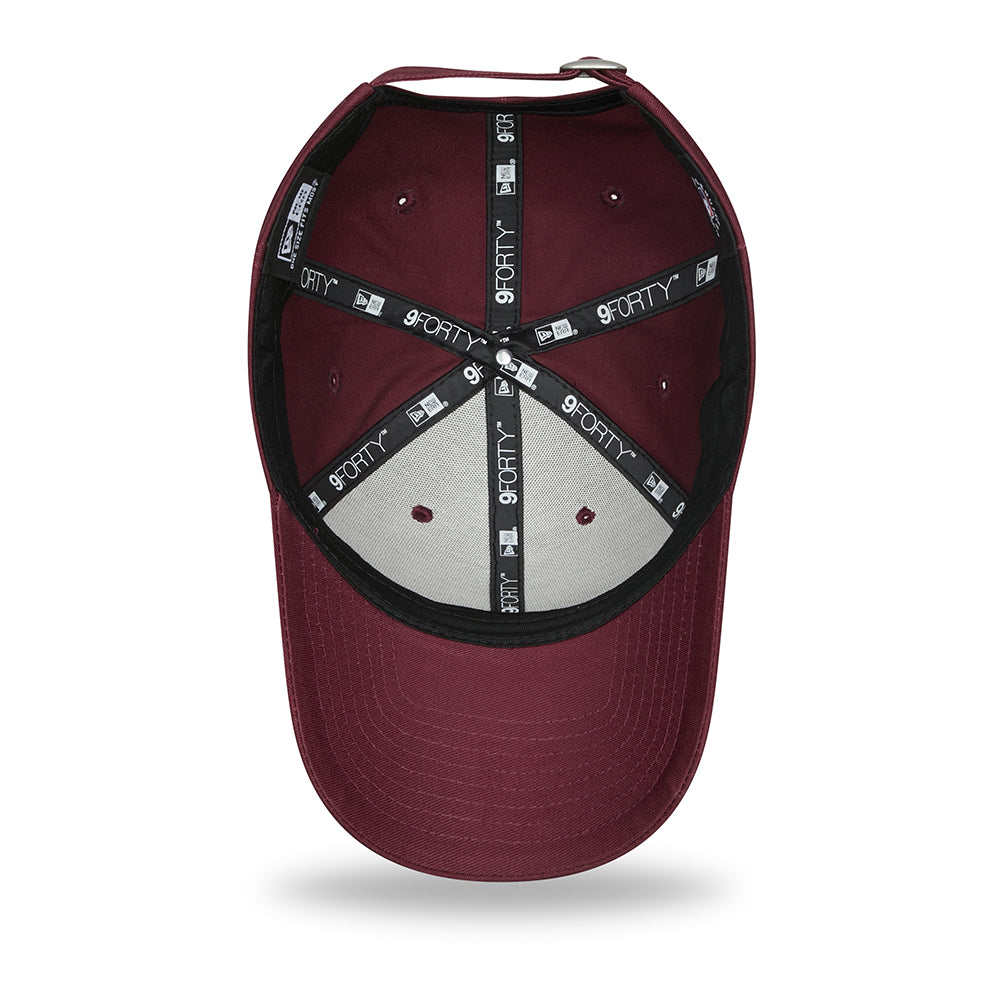 Gorra de béisbol 9FORTY MLB Wild Camo L.A. Dodgers de New Era - Granate