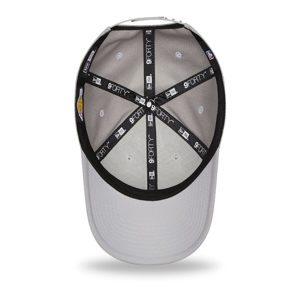 Gorra de béisbol 9FORTY NBA Diamond Era L.A. Lakers de New Era - Gris