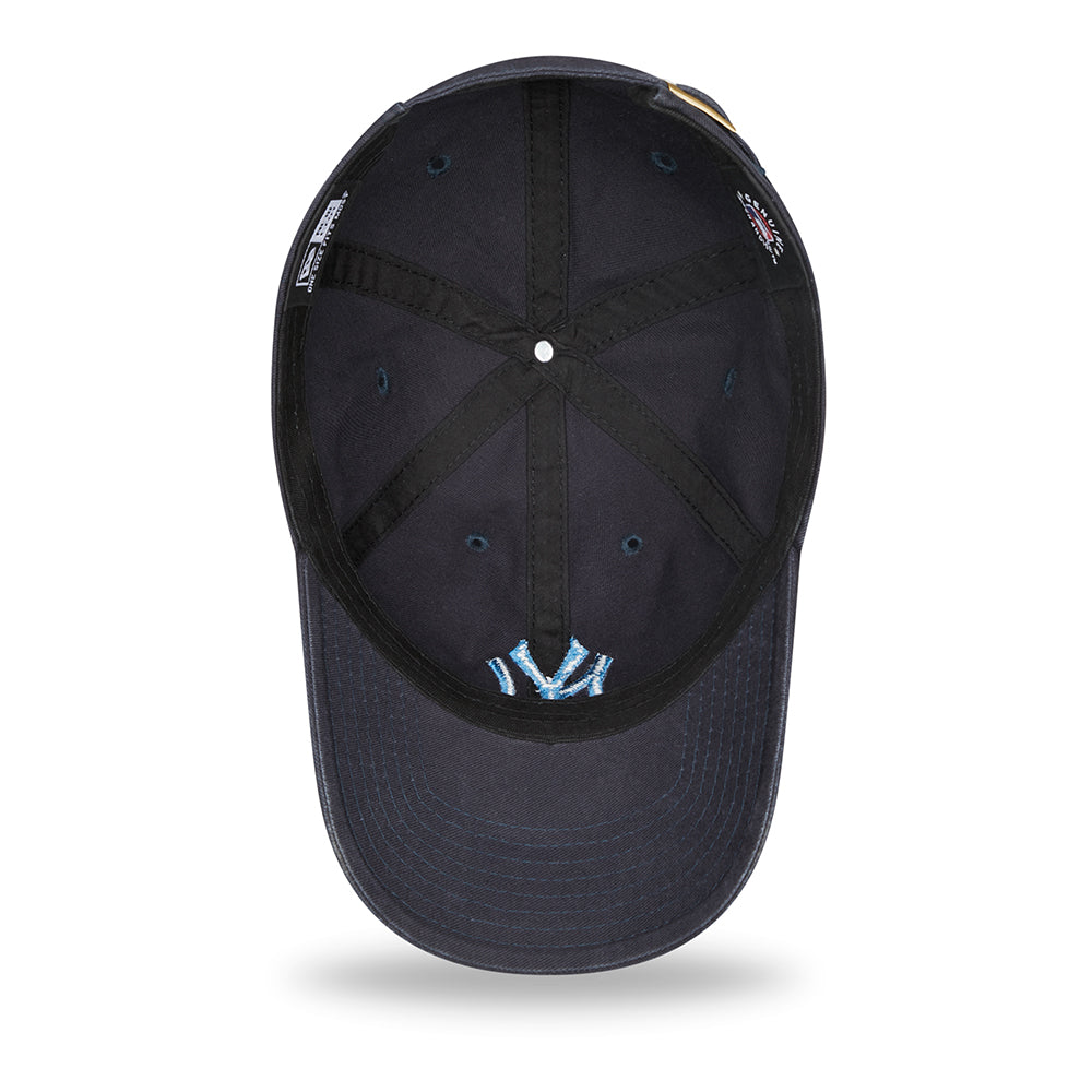 Gorra de béisbol 9TWENTY MLB League Casual New York Yankees de New Era - Azul Marino Lavado