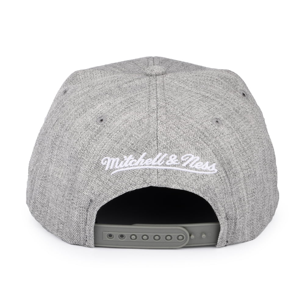 Gorra Snapback Hi Density de Mitchell & Ness - Gris Jaspeado