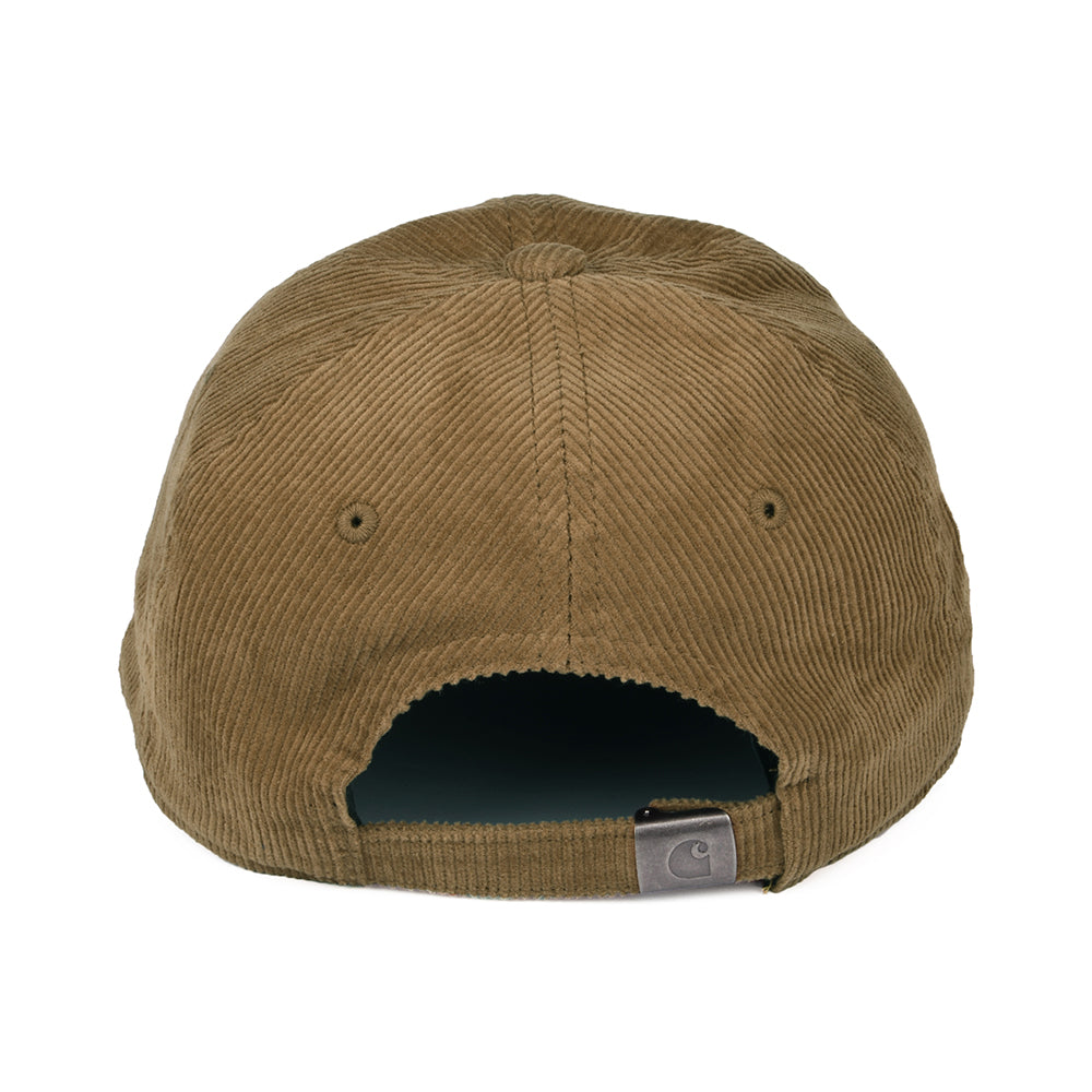 Gorra de béisbol Harlem de pana de Carhartt WIP - Marrón-Marrón Claro
