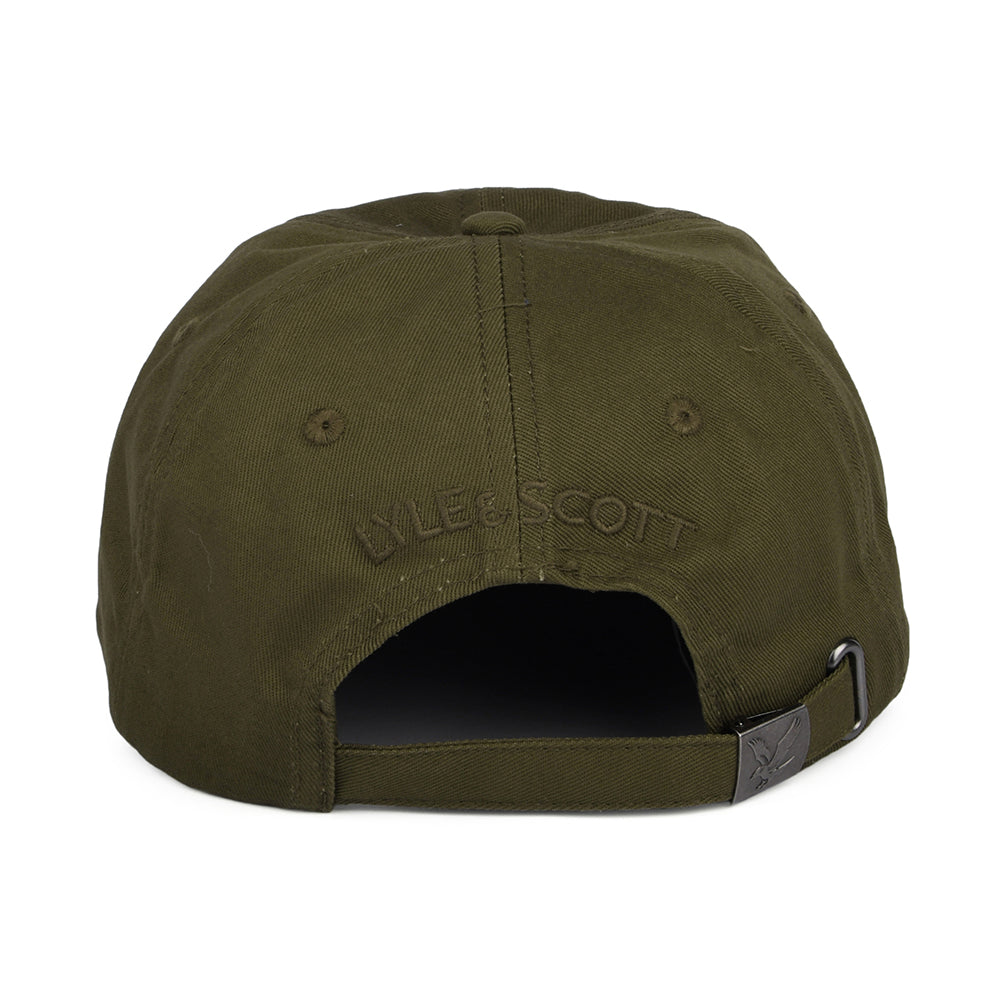 Gorra de béisbol Vintage de Lyle & Scott - Oliva Oscuro