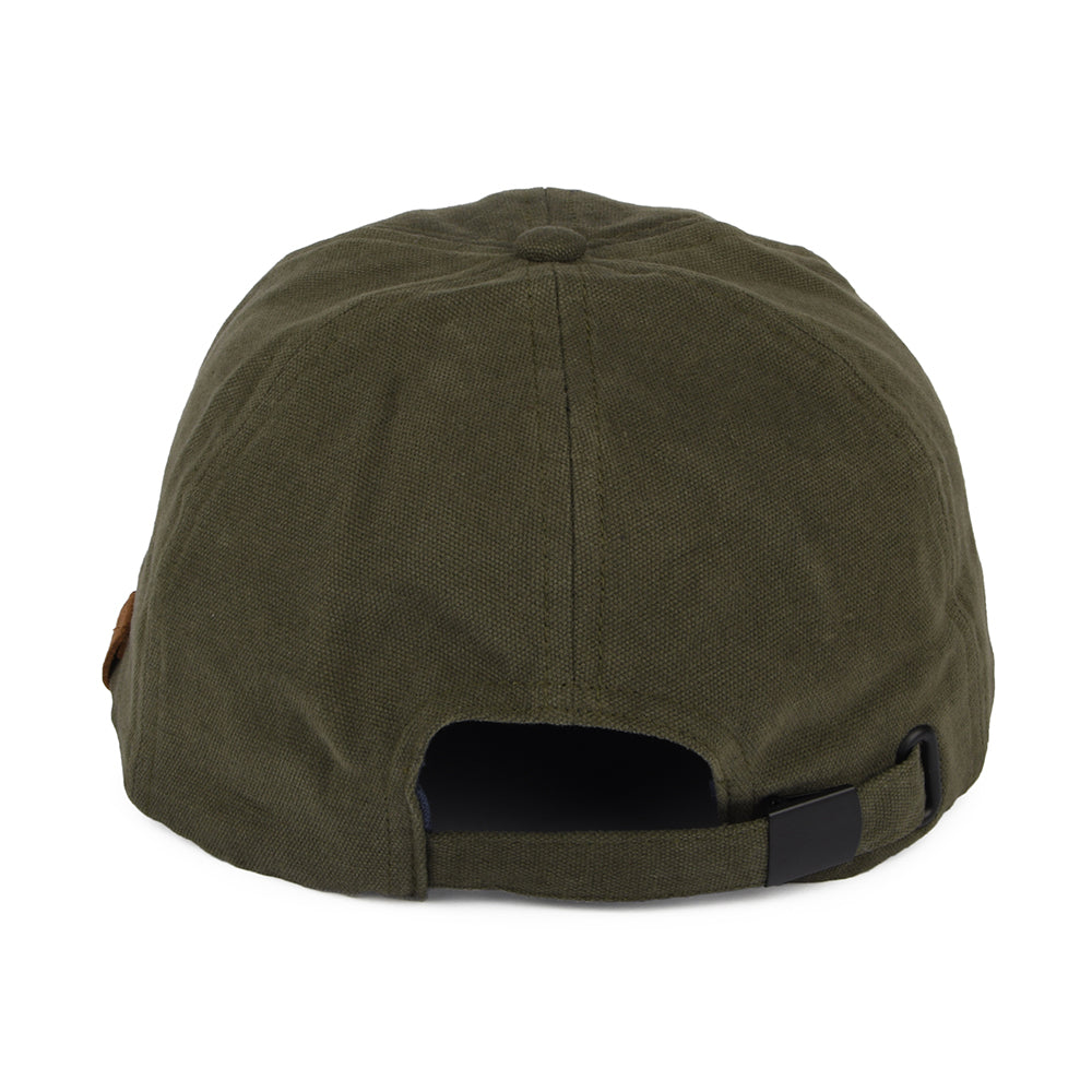 Gorra de béisbol de algodón de Failsworth - Kaki-Azul Marino