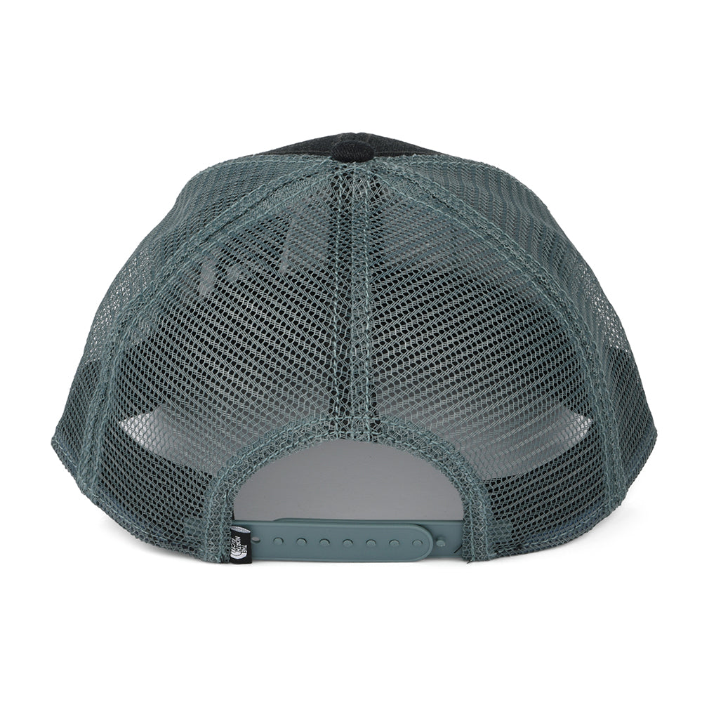 Gorra Trucker Mudder ajuste profundo de The North Face - Gris Oscuro-Azul