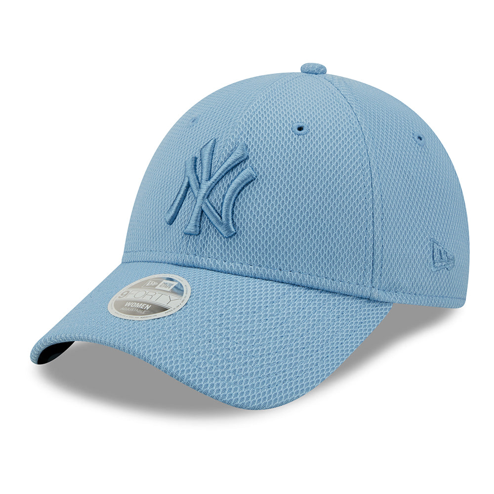 Gorra de béisbol mujeres 9FORTY MLB Diamond Era New York Yankees de New Era - Azul Cielo