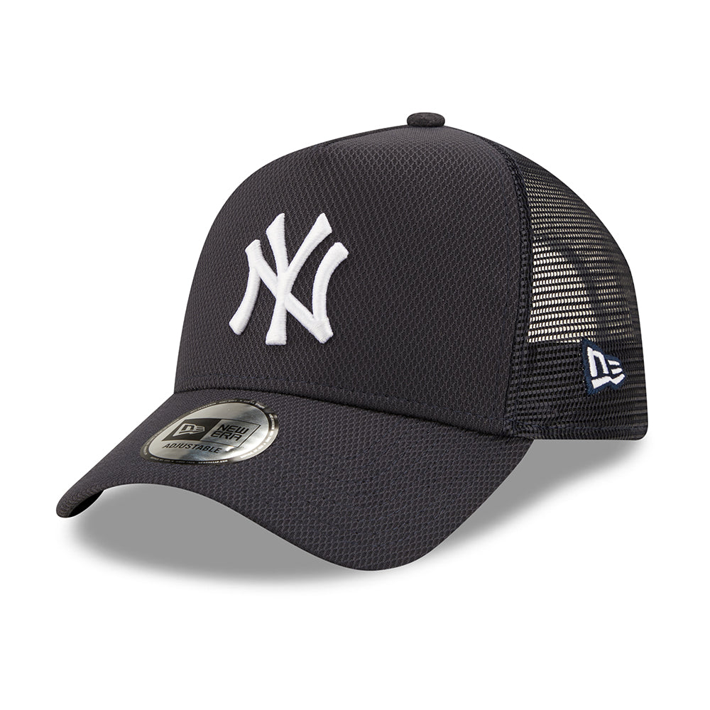 Gorra Trucker A-Frame MLB Diamond Era New York Yankees de New Era - Azul Marino