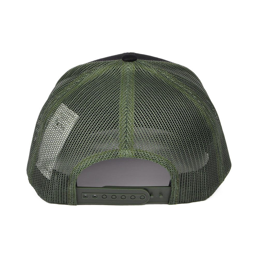 Gorra Trucker con malla de Columbia - Negro-Verde