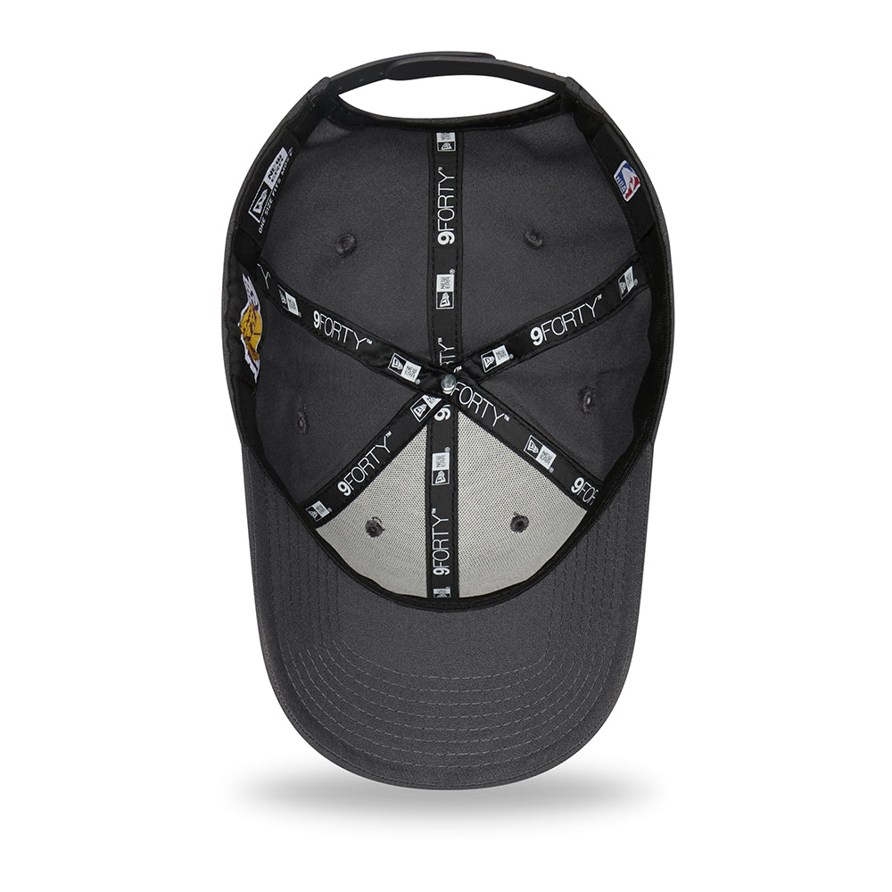 Gorra de béisbol 9FORTY L.A. Lakers de New Era - Grafito