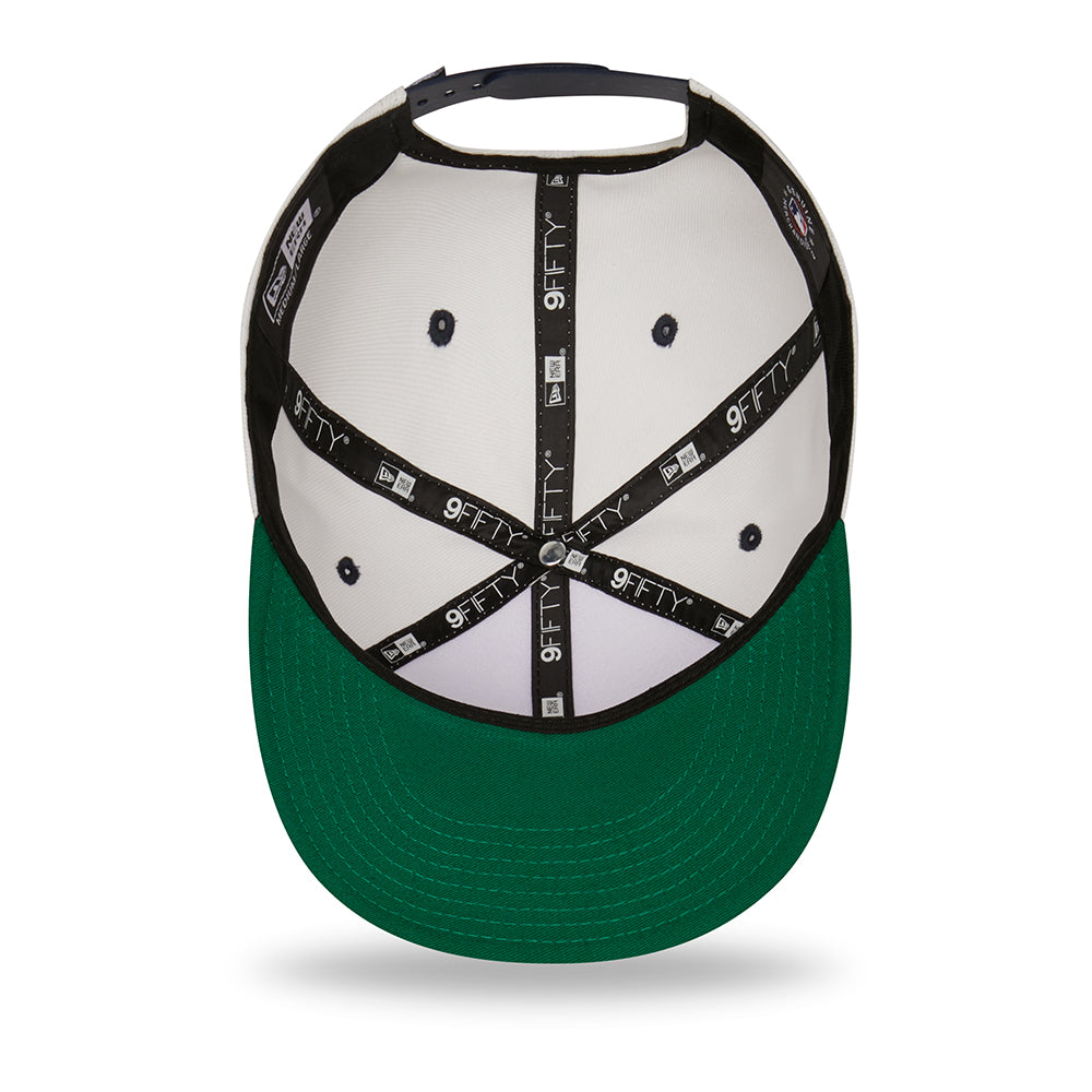 Gorra de béisbol 9FIFTY MLB White Crown New York Yankees de New Era - Blanco-Azul Marino