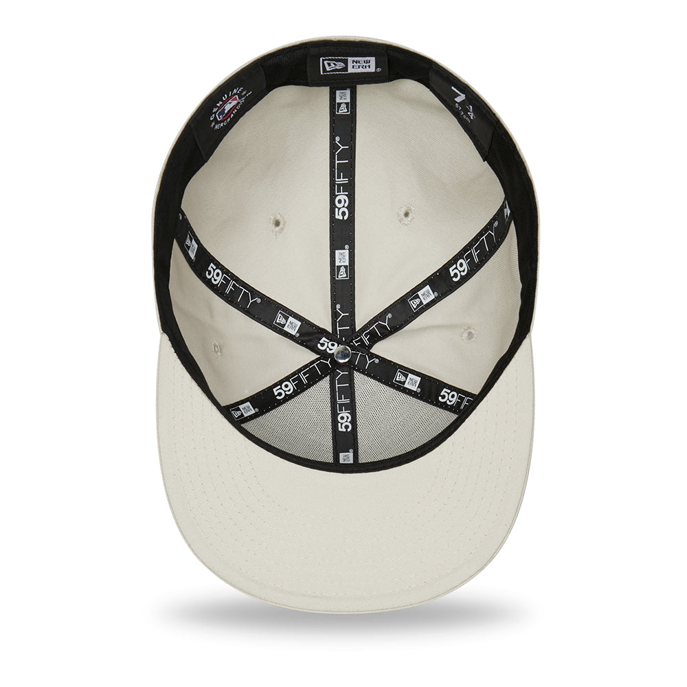 Gorra de béisbol 59FIFTY MLB League Essential I New York Yankees de New Era - Piedra-Caramelo