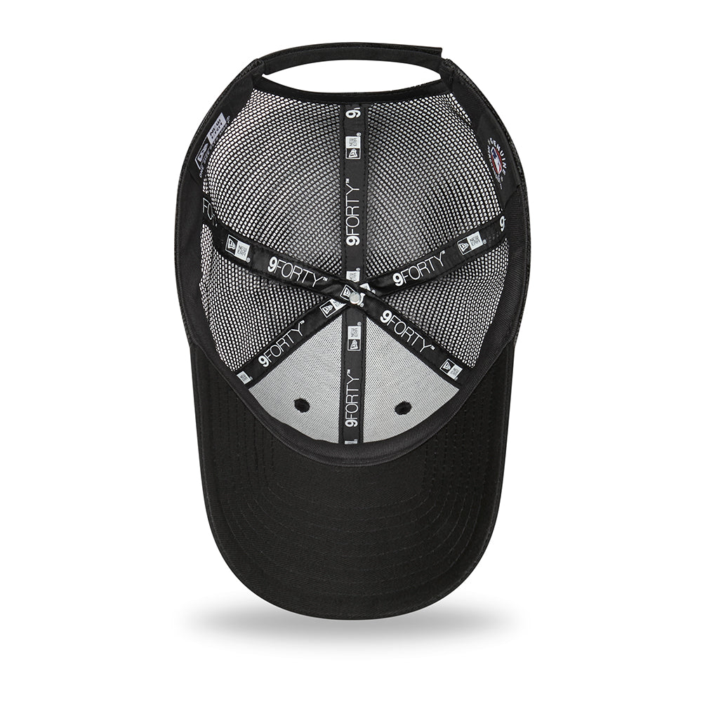 Gorra Trucker 9FORTY MLB Home Field L.A. Dodgers de New Era - Negro