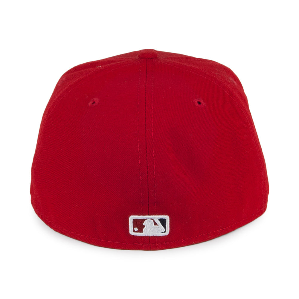 Gorra de béisbol 59FIFTY MLB On Field AC Perf Washington Nationals de New Era - Rojo