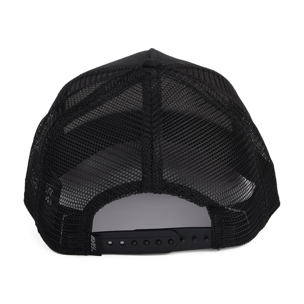 Gorra Trucker Giraffe de Goorin - Negro