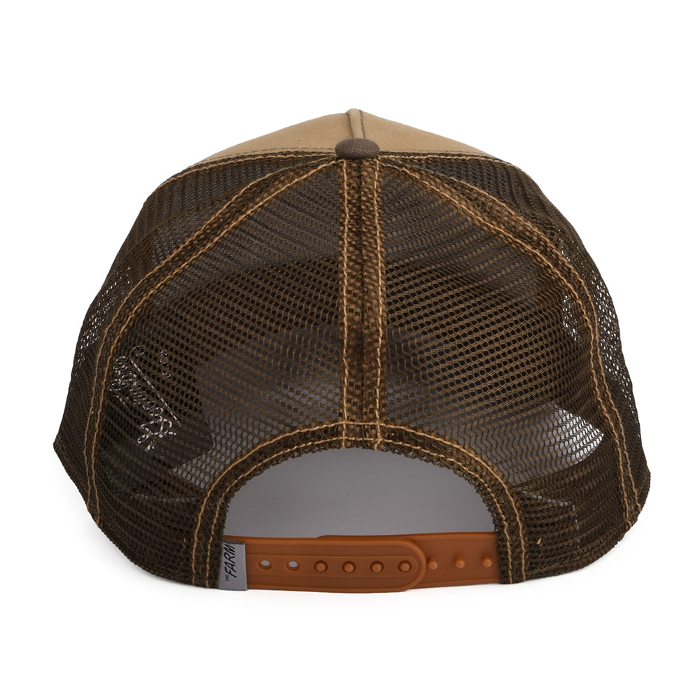 Gorra Trucker Loyal Dog de Goorin - Marrón