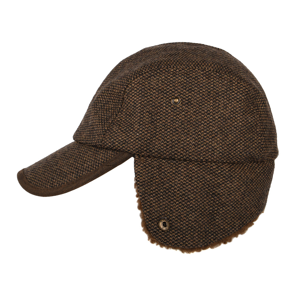 Gorra de béisbol Invierno Solapas para orejeras de Dorfman Pacific - Marrón