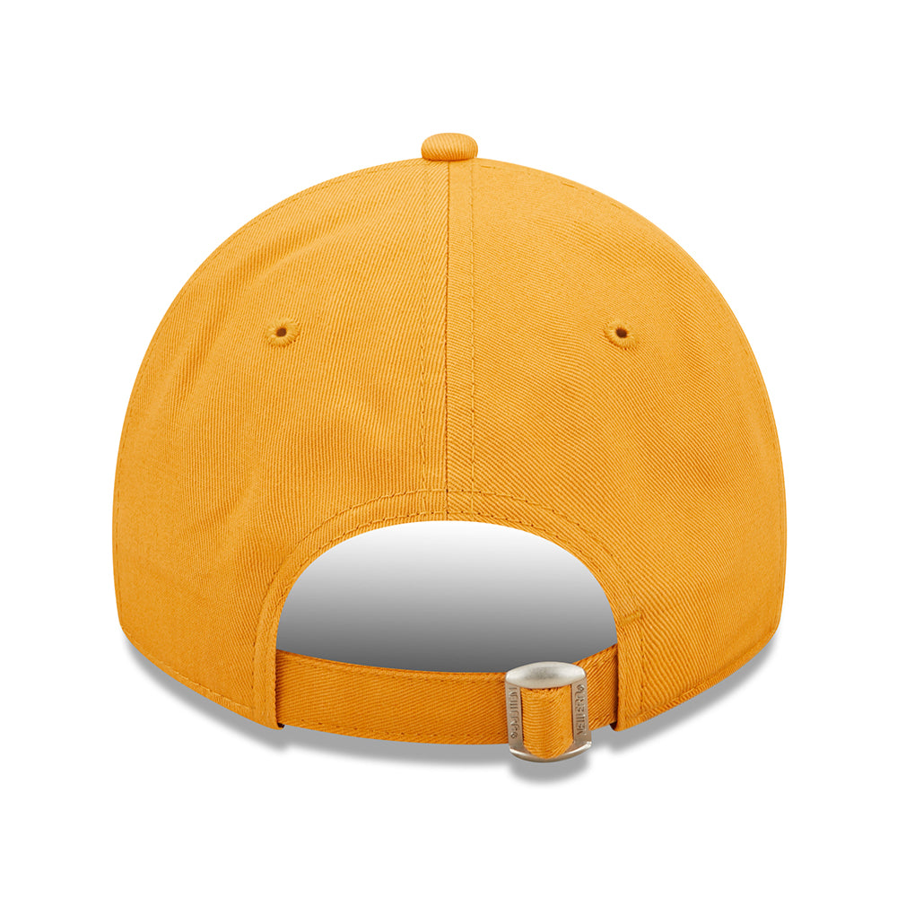 Gorra de béisbol 9TWENTY MLB League Casual de los New York Yankees de New Era - Mostaza-Blanco