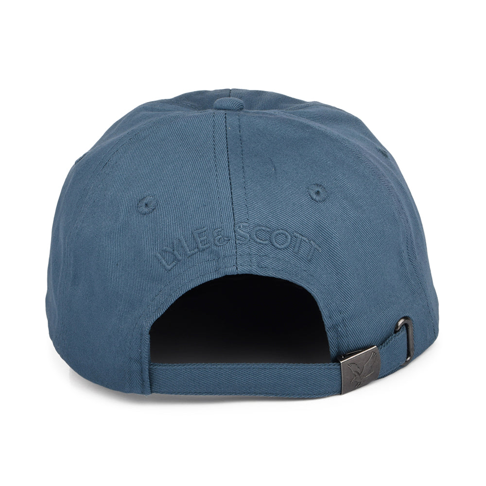 Gorra de béisbol Vintage de Lyle & Scott - Azul Ahumado