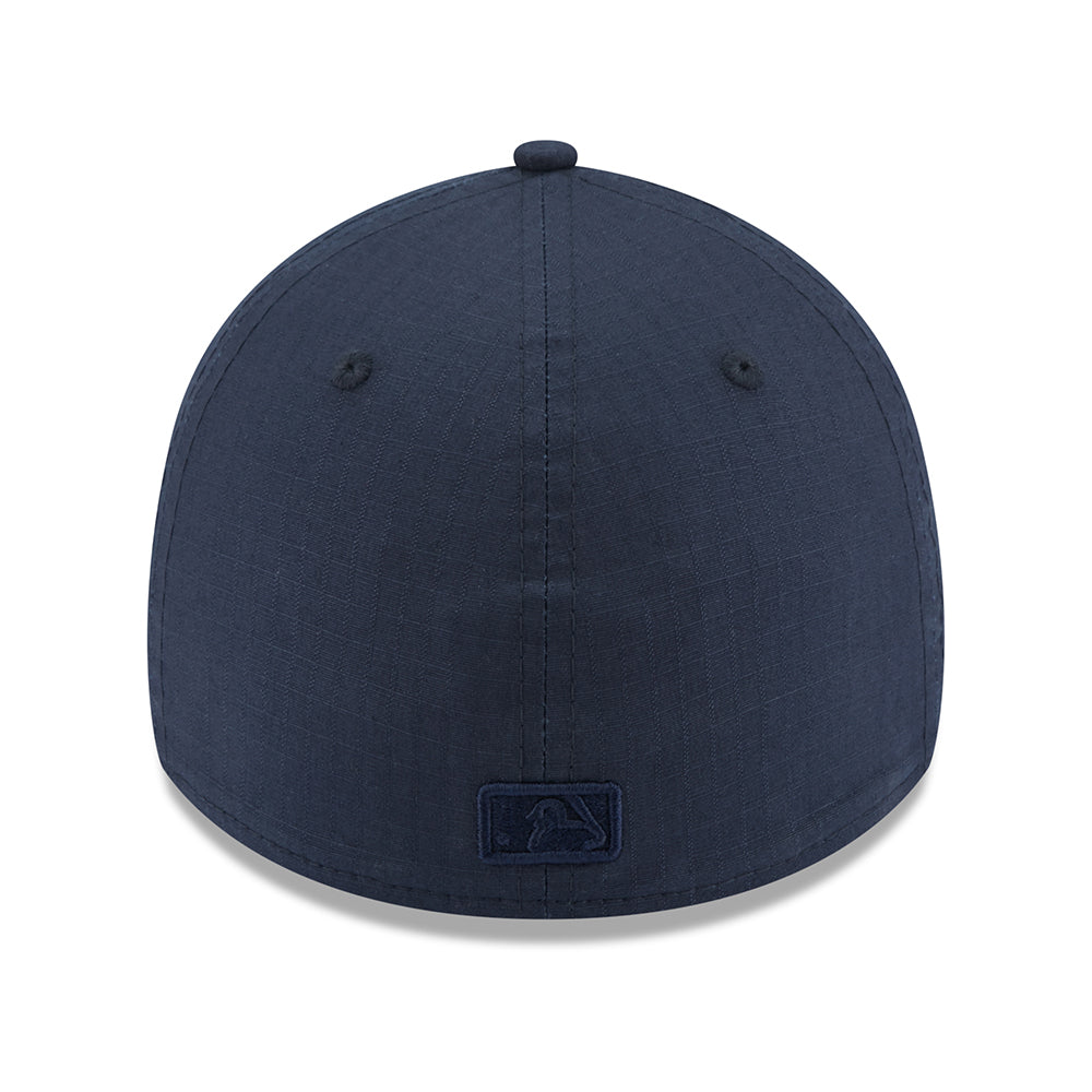 Gorra de béisbol 39THIRTY MLB Ripstop L.A. Dodgers de New Era - Azul Marino sobre Azul Marino