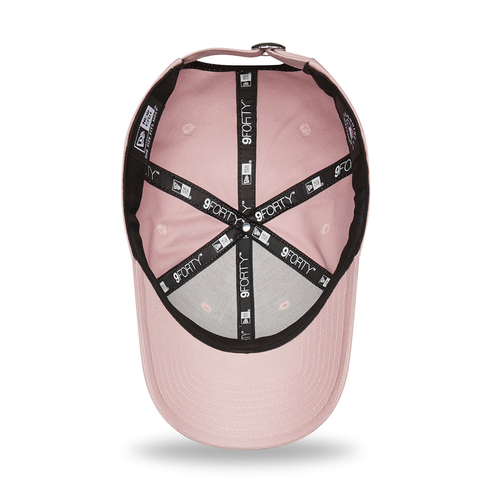 Gorra de béisbol mujeres 9FORTY MLB Diamante New York Yankees de New Era - Rosa