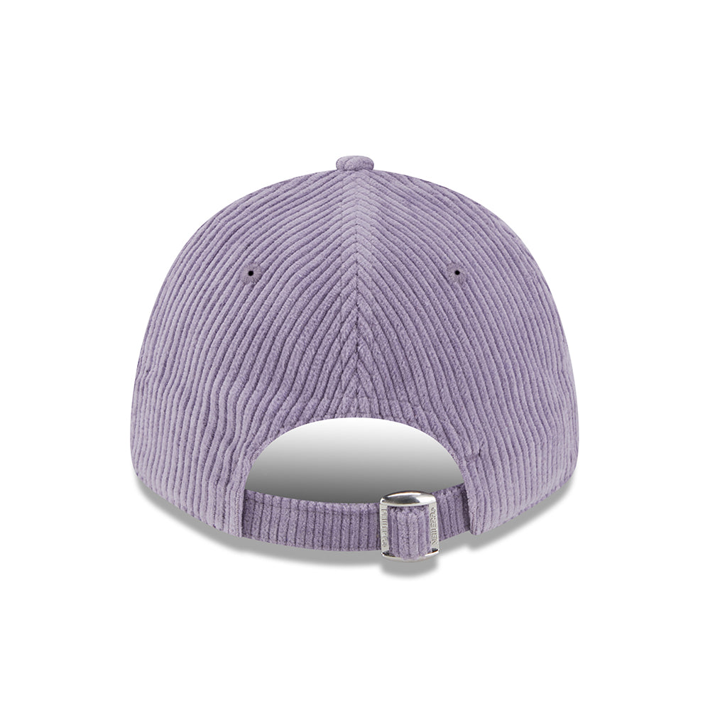 Gorra de béisbol mujeres 9FORTY MLB Cord L.A. Dodgers de New Era - Morado