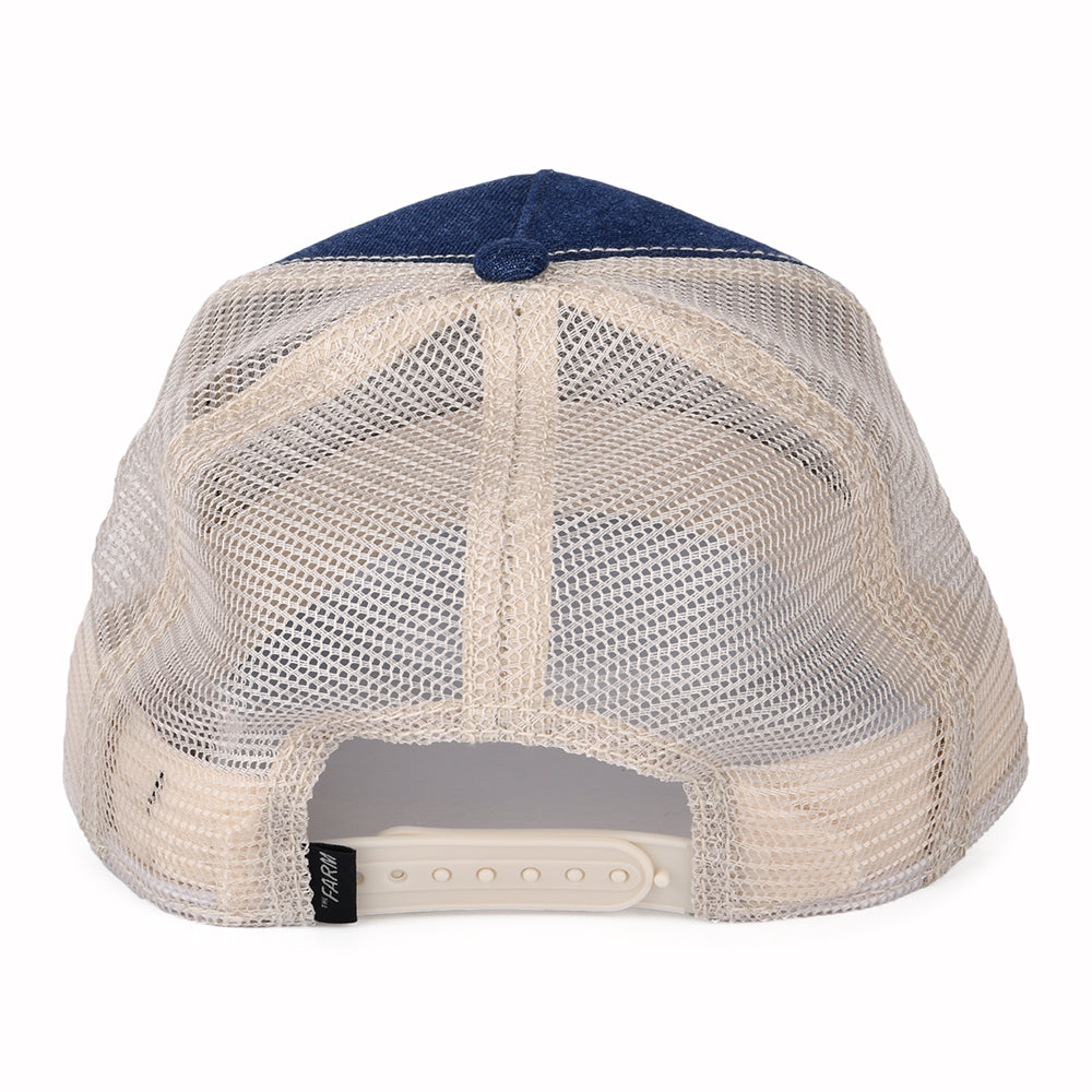 Gorra Trucker Nuts Squirrel de Goorin - Azul Marino
