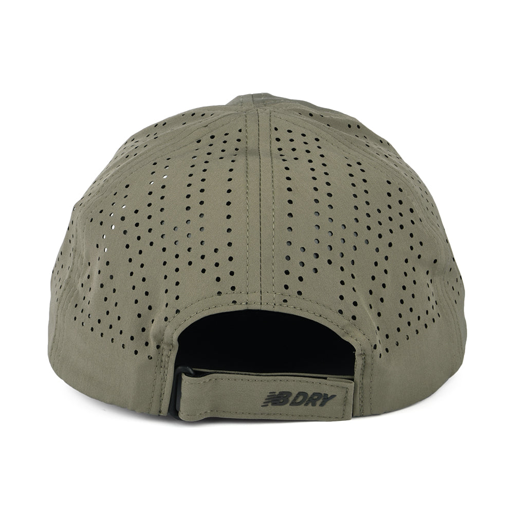 Gorra de béisbol Laser Performance Running de New Balance - Marrón Claro