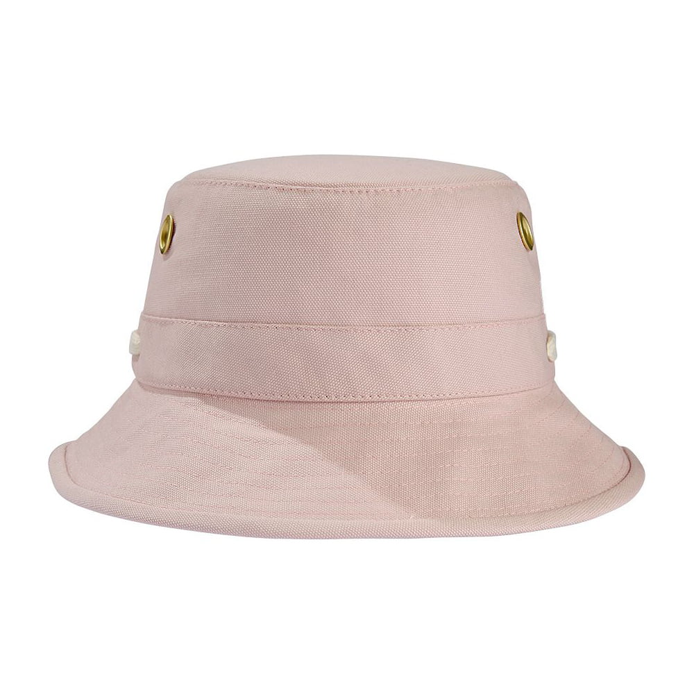 Sombrero de pescador Iconic T1 de lona de algodón de Tilley - Rosa Violáceo