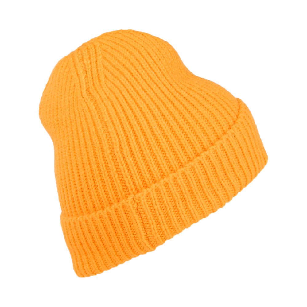 Gorro Beanie Logo Box con vuelta de The North Face - Amarillo