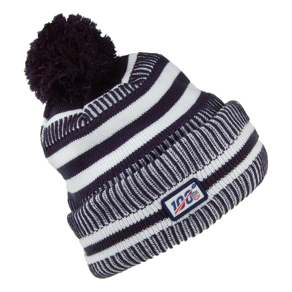Gorro NFL On Field Knit Los Angeles Rams New Era - Azul Marino-Blanco