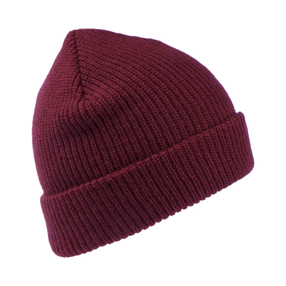 Gorro Beanie Heist con vuelta de Brixton - Vino