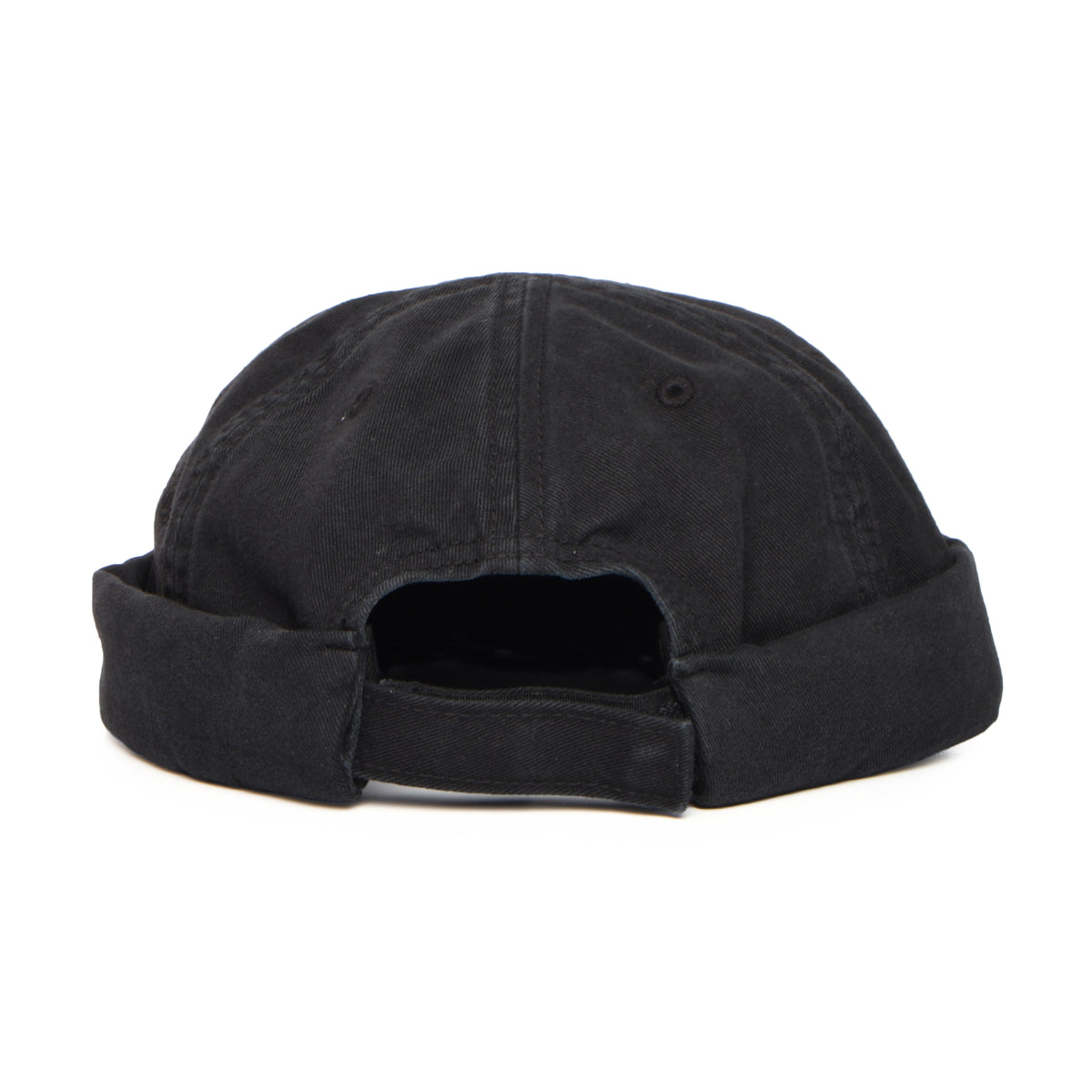 Gorro Beanie Docker de algodón de Stetson - Negro