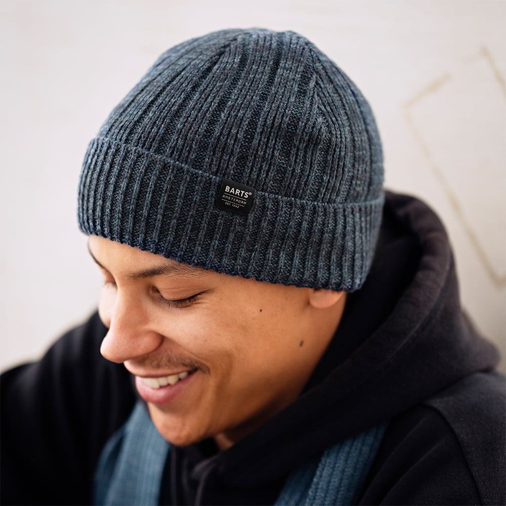 Gorro Beanie Parck de Barts - Azul Marino