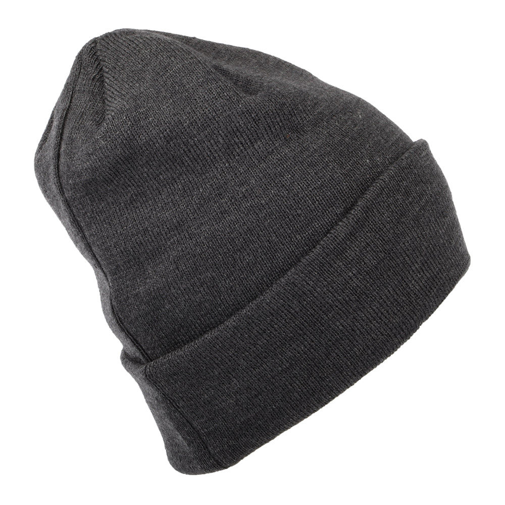 Gorro Beanie con vuelta NBA Heather Essential Chicago Bulls de New Era - Grafito