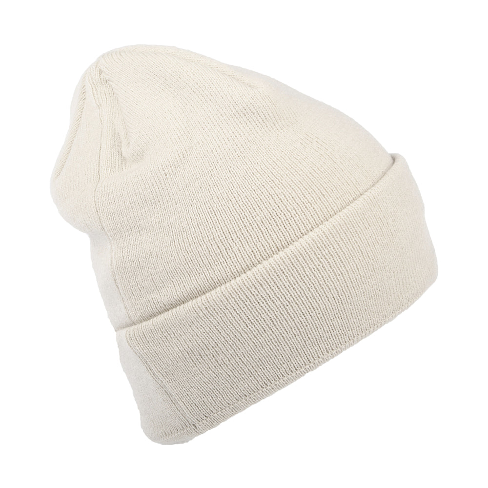 Gorro Beanie mujeres con vuelta MLB Metallic Logo L.A. Dodgers de New Era - Gris Piedra-Dorado