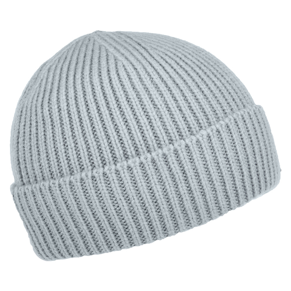 Gorro TNF Logo Box con vuelta de The North Face - Gris