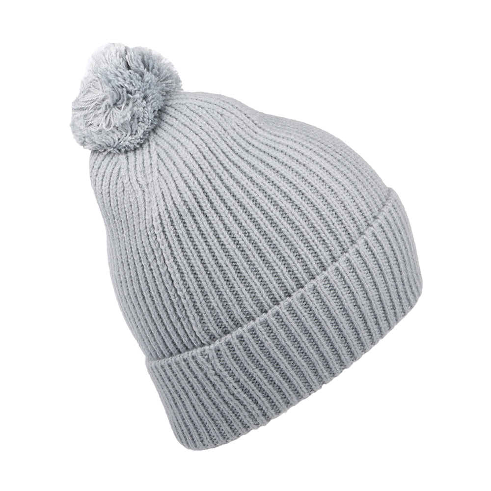 Gorro con Pompón Logo Box de The North Face - Gris