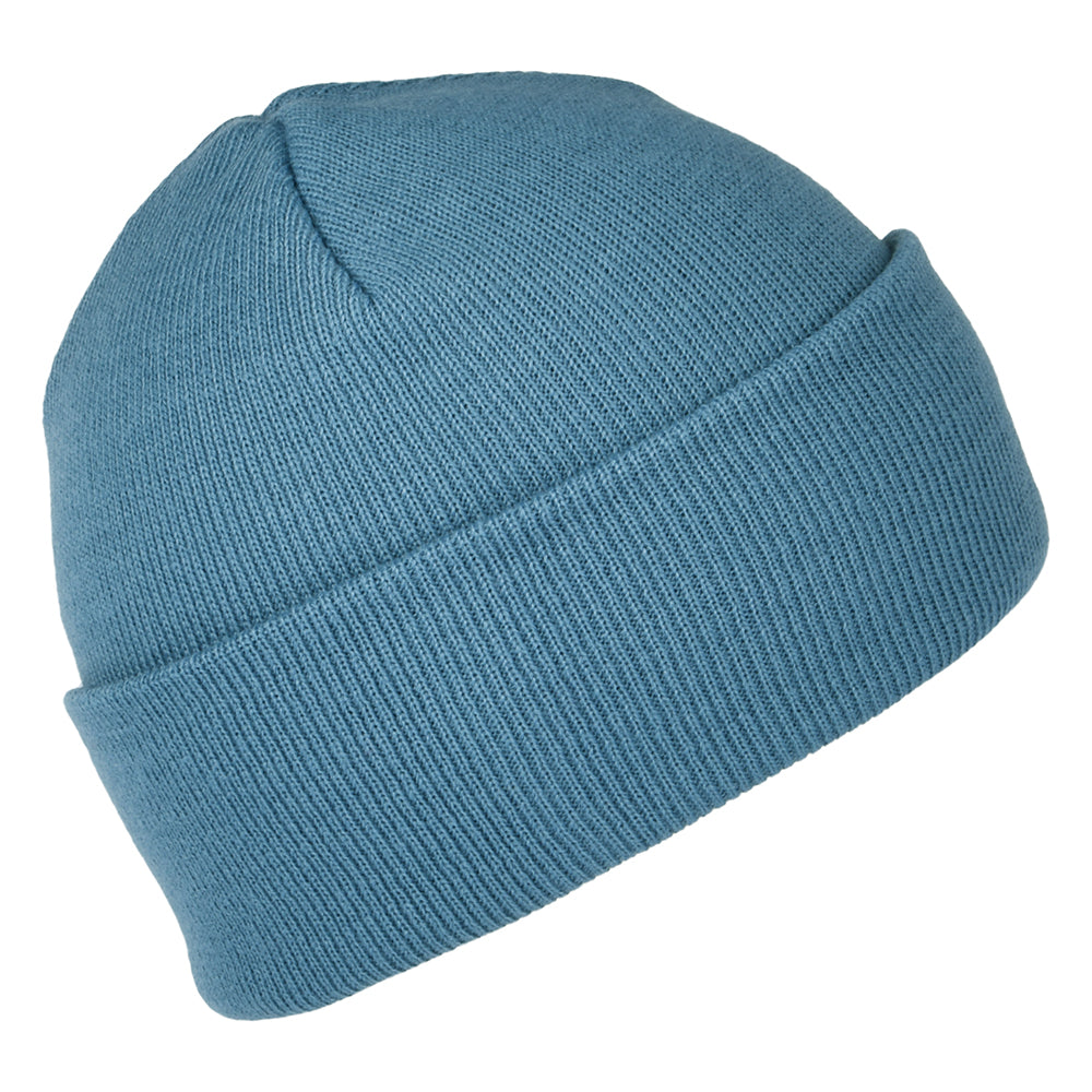 Gorro Beanie Chase con vuelta de Carhartt WIP - Azul Ártico